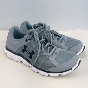 under armor gray shoes